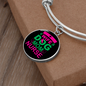 Wife Dog Mom Nurse Bracelet Stainless Steel or 18k Gold Circle Bangle-Express Your Love Gifts