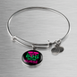 Wife Dog Mom Nurse Bracelet Stainless Steel or 18k Gold Circle Bangle-Express Your Love Gifts