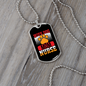 Wife Dog Mom Nurse Paw Necklace Stainless Steel or 18k Gold Dog Tag 24" Chain-Express Your Love Gifts