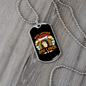 Wife Mother Stainless Steel or 18k Gold Dog Tag 24" Chain-Express Your Love Gifts