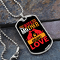 Wife Mother Wine Lover Red Necklace Stainless Steel or 18k Gold Dog Tag 24" Chain-Express Your Love Gifts