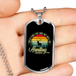 Wild Find You Hunting Necklace Stainless Steel or 18k Gold Dog Tag 24" Chain-Express Your Love Gifts