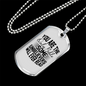 Will Ever Read Christian Necklace Stainless Steel or 18k Gold Dog Tag 24" Chain-Express Your Love Gifts