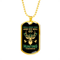 Will Find You And Go Hunting Necklace Stainless Steel or 18k Gold Dog Tag 24" Chain-Express Your Love Gifts