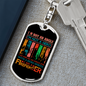 With A Hero Sprite Firefighter Keychain Stainless Steel or 18k Gold Dog Tag Keyring-Express Your Love Gifts