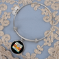 With A Rescue Cat Bracelet Stainless Steel or 18k Gold Circle Bangle-Express Your Love Gifts