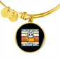 With A Rescue Cat Bracelet Stainless Steel or 18k Gold Circle Bangle-Express Your Love Gifts