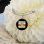 With A Rescue Cat Bracelet Stainless Steel or 18k Gold Circle Bangle-Express Your Love Gifts