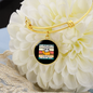 With A Rescue Cat Bracelet Stainless Steel or 18k Gold Circle Bangle-Express Your Love Gifts