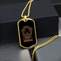 Without A Dog Necklace Stainless Steel or 18k Gold Dog Tag 24" Chain-Express Your Love Gifts