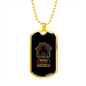 Without A Dog Necklace Stainless Steel or 18k Gold Dog Tag 24" Chain-Express Your Love Gifts
