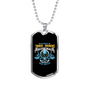Without Truck Drivers Dog Tag Stainless Steel or 18k Gold 24" Chain-Express Your Love Gifts