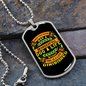 Wonderful Dog Life Necklace Stainless Steel or 18k Gold Dog Tag 24" Chain-Express Your Love Gifts