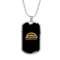Woodworkers Sneeze Sawdust Woodworker Dog Tag Stainless Steel or 18k Gold W 24"-Express Your Love Gifts