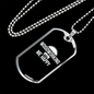 Woodworking Makes Me Happy Woodworker Dog Tag Stainless Steel or 18k Gold W 24"-Express Your Love Gifts