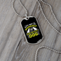 Workout and Dog Necklace Stainless Steel or 18k Gold Dog Tag 24" Chain-Express Your Love Gifts