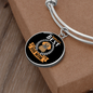 World's Best Dog Mom Bracelet Stainless Steel or 18k Gold Circle Bangle-Express Your Love Gifts