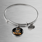 World's Best Dog Mom Bracelet Stainless Steel or 18k Gold Circle Bangle-Express Your Love Gifts