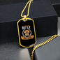 World's Best Dog Mom Necklace Stainless Steel or 18k Gold Dog Tag 24" Chain-Express Your Love Gifts