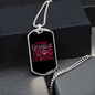 World's Greates Dog Grandma Necklace Stainless Steel or 18k Gold Dog Tag 24" Chain-Express Your Love Gifts