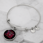 Worlds Greatest Dog Grandma Bracelet Stainless Steel or 18k Gold Circle Bangle-Express Your Love Gifts