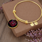 Worlds Greatest Dog Grandma Bracelet Stainless Steel or 18k Gold Circle Bangle-Express Your Love Gifts
