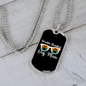 Worlds Greatest Dog Mom Necklace Stainless Steel or 18k Gold Dog Tag 24" Chain-Express Your Love Gifts