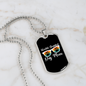 Worlds Greatest Dog Mom Necklace Stainless Steel or 18k Gold Dog Tag 24" Chain-Express Your Love Gifts