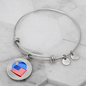 Wrapped UST Token (UST) Bracelet Stainless Steel or 18k Gold Circle Bangle-Express Your Love Gifts