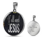 Y'All Need Jesus Circle Necklace Stainless Steel or 18k Gold 18-22"-Express Your Love Gifts