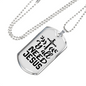 Y'All Need Jesus Necklace Stainless Steel or 18k Gold Dog Tag 24" Chain-Express Your Love Gifts