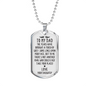 Years Have Brought Touch Daughter To Dad Necklace Stainless Steel or 18k Gold Dog Tag 24" Chain-Express Your Love Gifts