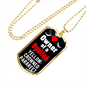 Yellow-Crowned Parakeet Bird Necklace Stainless Steel or 18k Gold Dog Tag 24" Chain-Express Your Love Gifts
