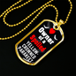 Yellow-Crowned Parakeet Bird Necklace Stainless Steel or 18k Gold Dog Tag 24" Chain-Express Your Love Gifts