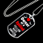 Yellow Nape Amazon Bird Necklace Stainless Steel or 18k Gold Dog Tag 24" Chain-Express Your Love Gifts