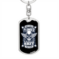 Yes I'm A Plumber Swivel Keychain Dog Tag Stainless Steel or 18k Gold-Express Your Love Gifts