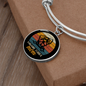 Yorkshire Terrier Mom Bracelet Stainless Steel or 18k Gold Circle Bangle-Express Your Love Gifts