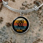 Yorkshire Terrier Mom Bracelet Stainless Steel or 18k Gold Circle Bangle-Express Your Love Gifts
