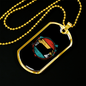 Yorkshrie Terrier Necklace Stainless Steel or 18k Gold Dog Tag 24" Chain-Express Your Love Gifts