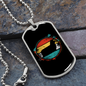 Yorkshrie Terrier Necklace Stainless Steel or 18k Gold Dog Tag 24" Chain-Express Your Love Gifts