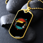 Yorkshrie Terrier Necklace Stainless Steel or 18k Gold Dog Tag 24" Chain-Express Your Love Gifts