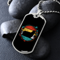 Yorkshrie Terrier Necklace Stainless Steel or 18k Gold Dog Tag 24" Chain-Express Your Love Gifts