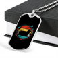Yorkshrie Terrier Necklace Stainless Steel or 18k Gold Dog Tag 24" Chain-Express Your Love Gifts