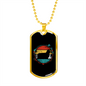 Yorkshrie Terrier Necklace Stainless Steel or 18k Gold Dog Tag 24" Chain-Express Your Love Gifts