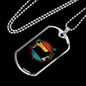 Yorkshrie Terrier Necklace Stainless Steel or 18k Gold Dog Tag 24" Chain-Express Your Love Gifts