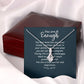 You Are Enough You May Bend Alluring Ribbon Necklace Message Card-Express Your Love Gifts