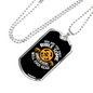 You Are The Only Bible For Unbelievers Christian Necklace Stainless Steel or 18k Gold Dog Tag 24" Chain-Express Your Love Gifts