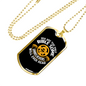 You Are The Only Bible For Unbelievers Christian Necklace Stainless Steel or 18k Gold Dog Tag 24" Chain-Express Your Love Gifts