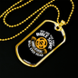 You Are The Only Bible For Unbelievers Christian Necklace Stainless Steel or 18k Gold Dog Tag 24" Chain-Express Your Love Gifts