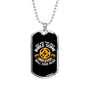 You Are The Only Bible For Unbelievers Christian Necklace Stainless Steel or 18k Gold Dog Tag 24" Chain-Express Your Love Gifts